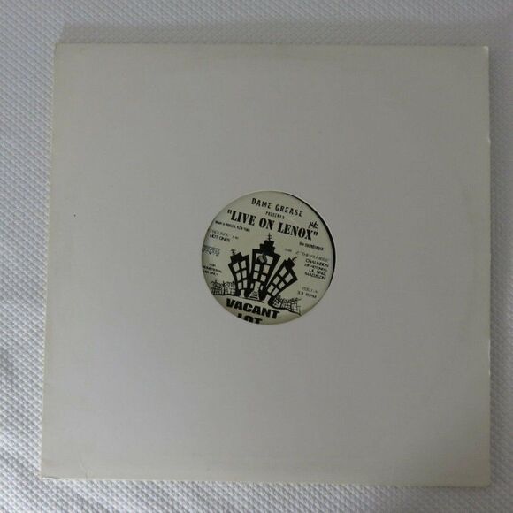 Live On Lenox Vacant Lot Promo Record Album Vinyl LP - Picture 3 of 5